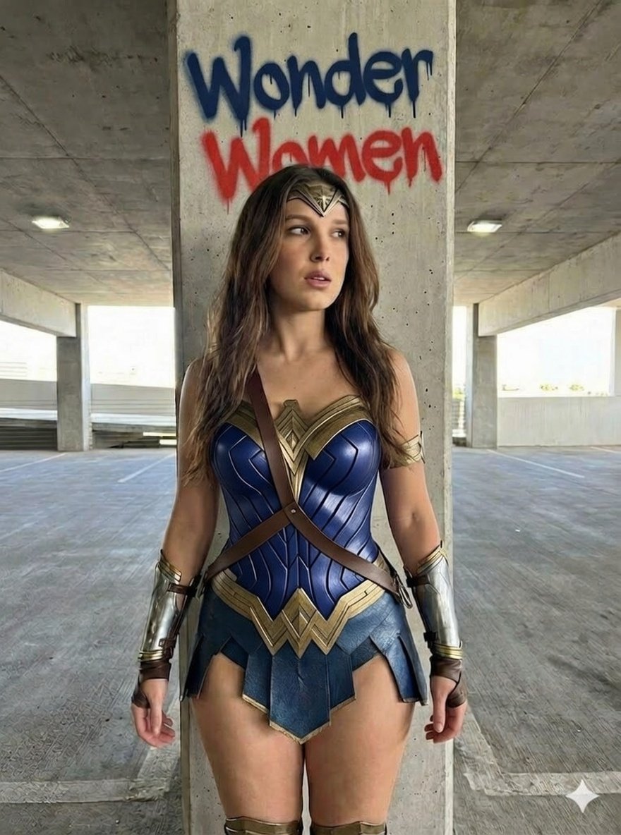 《怪奇物语》扮演 DC 超级英雄角色扮演 生成效果示例
