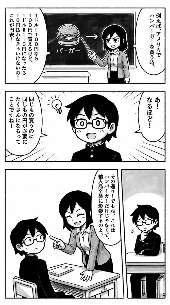 简单漫画生成提示 生成效果示例
