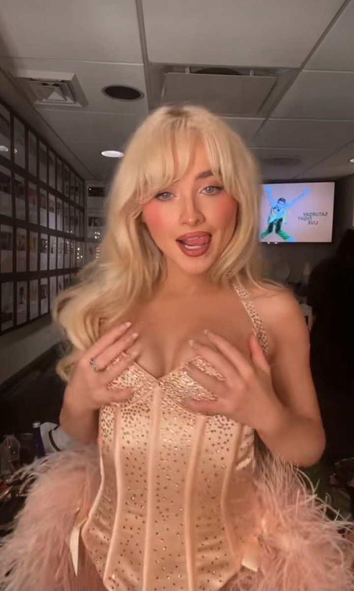 Sabrina Carpenter 华丽后台肖像生成效果示例