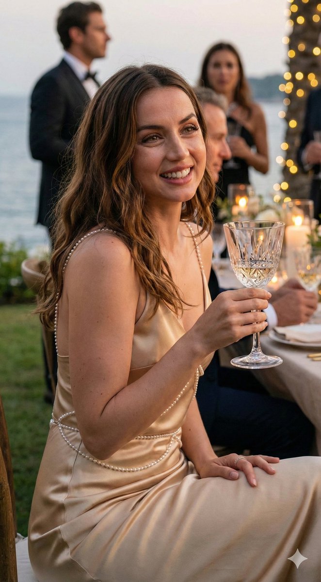 Ana de Armas 电影黄金时刻肖像 生成效果示例