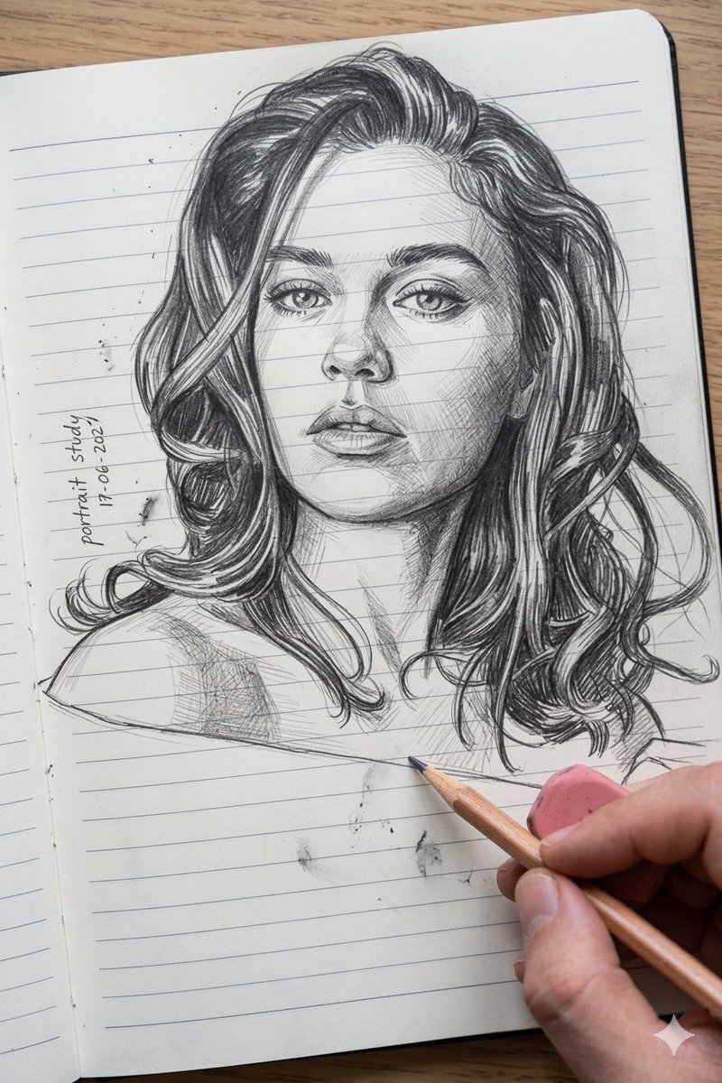 照片到铅笔素描的转换生成效果示例