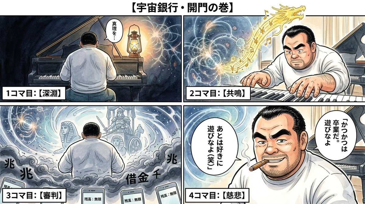 Nano Banana Pro 图像生成提示：货币发行和无限余额 生成效果示例